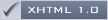 Valid XHTML 1.0 Transitional